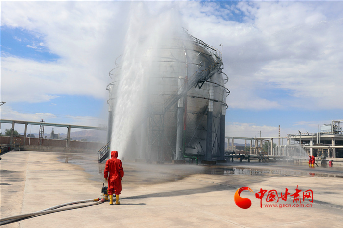 金昌：聯(lián)合演練提升?；吠话l(fā)事件處置能力