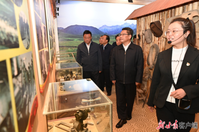 任振鶴在張掖市調(diào)研時強調(diào)：完整準確全面貫徹新發(fā)展理念，建設(shè)生態(tài)友好發(fā)展向好生活美好的“金張掖”