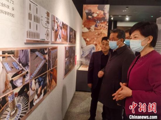 圖為展覽現(xiàn)場(chǎng)?！●T志軍 攝