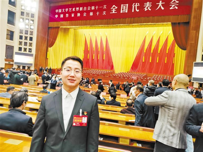 【聚焦2022甘肅兩會(huì)】網(wǎng)絡(luò)文學(xué)作家胡說：不負(fù)初心，寫有意義的文字