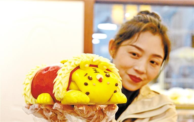 小老虎花餑餑，你舍得吃嗎？