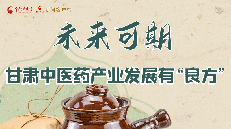 圖解|未來可期！甘肅中醫(yī)藥產(chǎn)業(yè)發(fā)展有“良方”