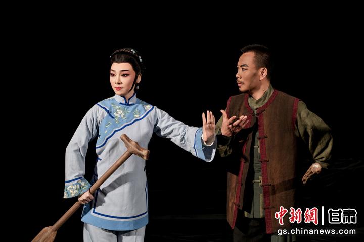 圖為演出劇照。甘肅省隴劇院供圖