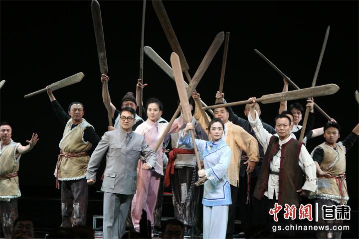 圖為演出劇照。甘肅省隴劇院供圖